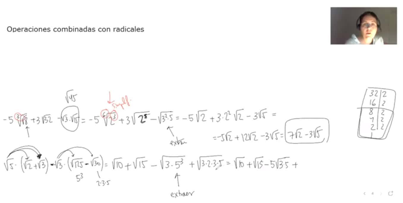 Clases particulares de matemáticas online